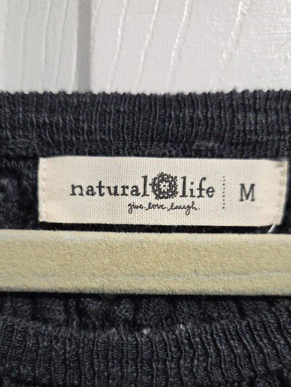 Natural Life Charcoal Gray Emily Layering Sweater - Picture 2 of 5